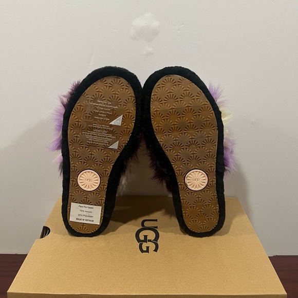 Ugg Fluff Yeah Slide, 1117326, Tie Dye Magnolia - Picture 8 of 12